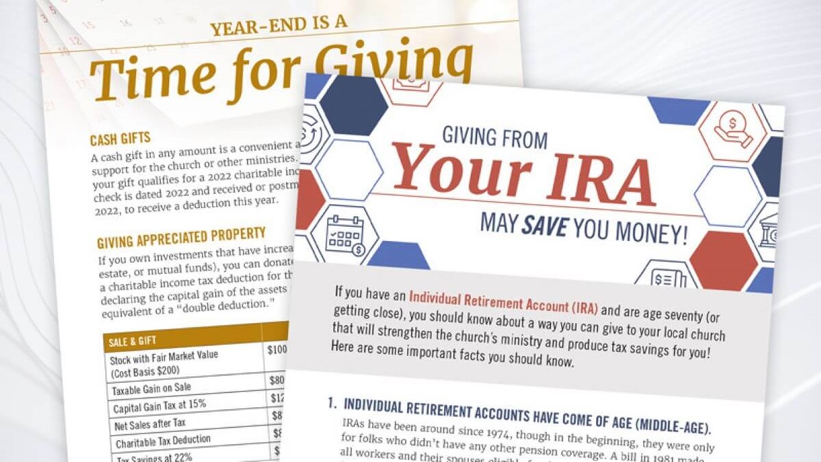 Endoftheyear giving bulletin inserts ResourceUMC