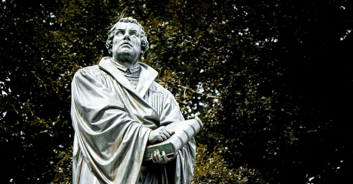 마르틴 루터, 사진: 알버트 헤이네만, 픽사베이.