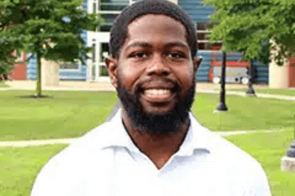 Denmar Williams, Edith Allen Scholarship, UM Allocation Award recipient and a student at Bethune Cookman University, shares his story. Photo courtesy of The UMC's General Board of Higher Education and Ministry.