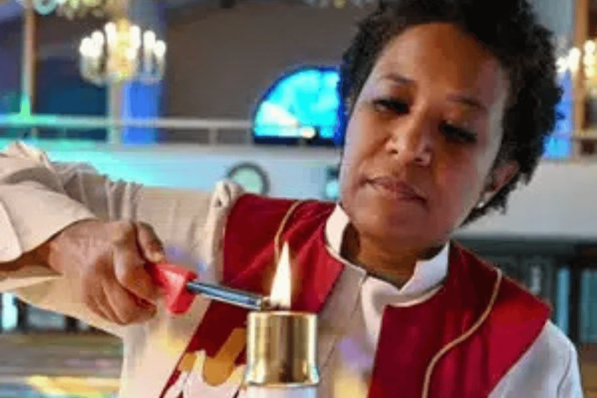 The Rev. Major Kimberly Hall with the U.S. Air Force. Photo courtesy of the General Board of Higher Education and Ministry.