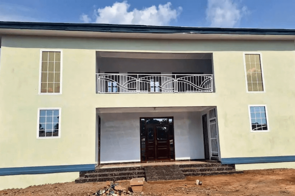 The new Methodist Temple and office building in the Central African Republic. Photo courtesy of CAR-UMC.