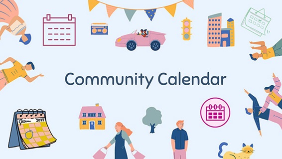 Use community calendars for event visibility Use community calendars for event visibility