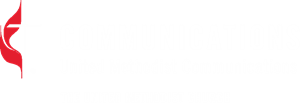 United Methodist Communications - Logo - Reversed - White