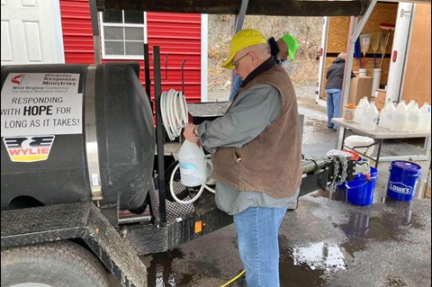 Photo courtesy of West Virginia Conference Disaster Response.