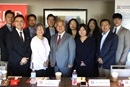Leaders of the Korean Ministry Plan stand together on the first day of their meeting, held Oct. 2-4 in Teaneck, New Jersey. (Front row, from left) the Rev. Paul H. Chang, Susan Kim, Bishop Hee-Soo Jung, the Revs. Ju-Yeon Jeon and Jae Lee; (back row, from left) the Revs. Hongyun Won, Hyok In Kwon, James Jaemyung Lee, Miso Park, Prumeh Lee and Ji Min Bang. Photo by the Rev. Thomas E. Kim, UM News.