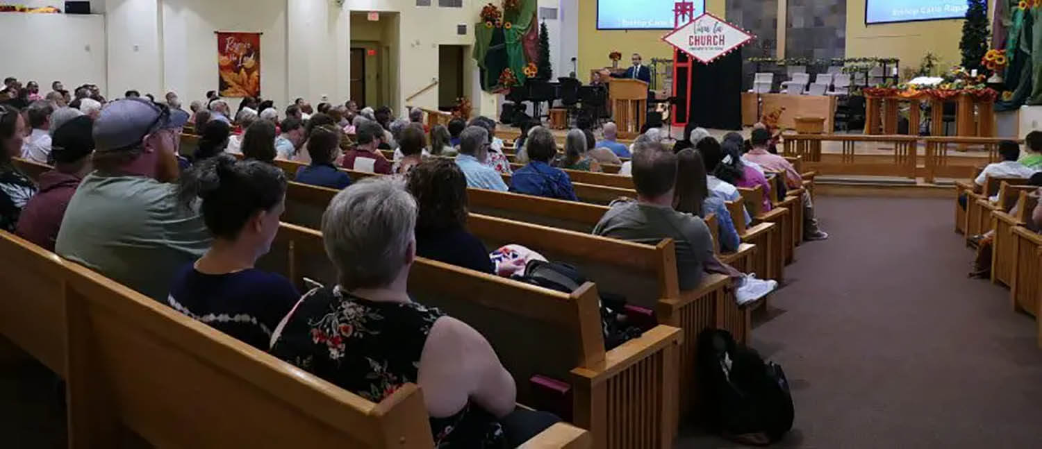 Participantes do encontro Viva La Iglesia, realizado de 21 a 23 de outubro de 2025 na Igreja Metodista Unida Valle Verde, em Las Vegas, Nevada. Foto cortesia da Valle Verde.