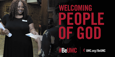 Welcoming people of God. BeUMC.