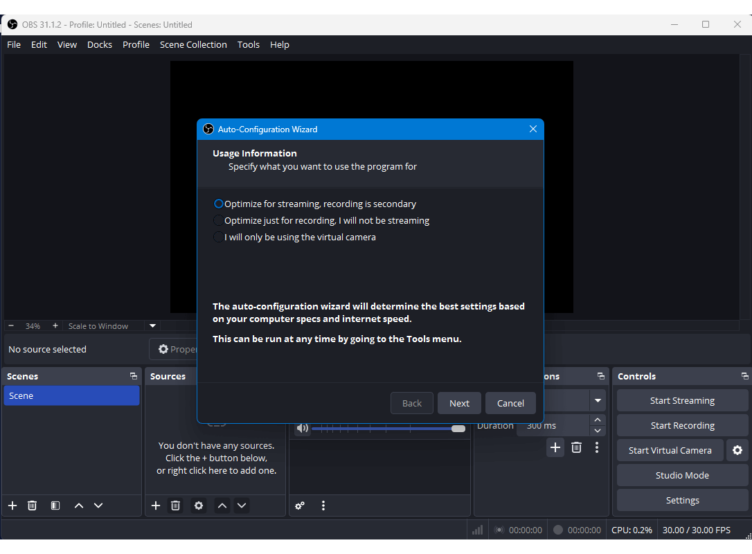 streaming church worship with obs audio configuration