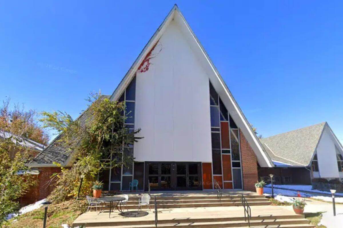 The former Montclair United Methodist Church will become the starting point for the Faithfull Food Forest in Denver, Colorado. Photo courtesy of Carolyn Tarr.