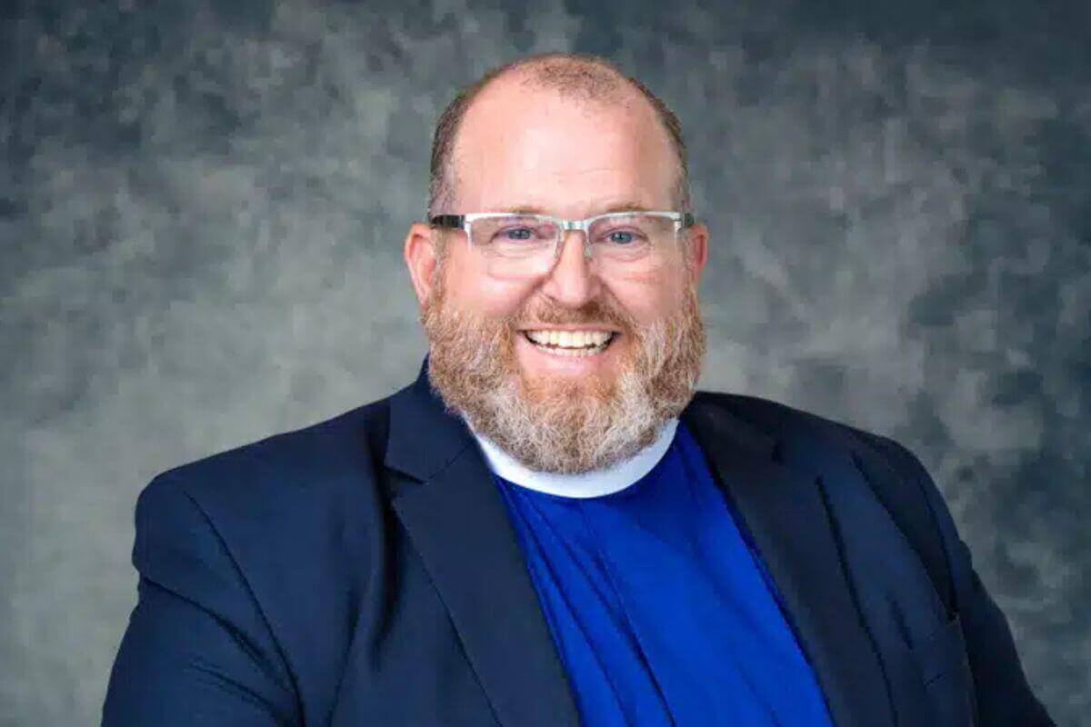 Rev. Eric Doolittle, University Chaplain and Kay Spiritual Life Center Director.  Photo courtesy of the Rev. Eric Doolittle.