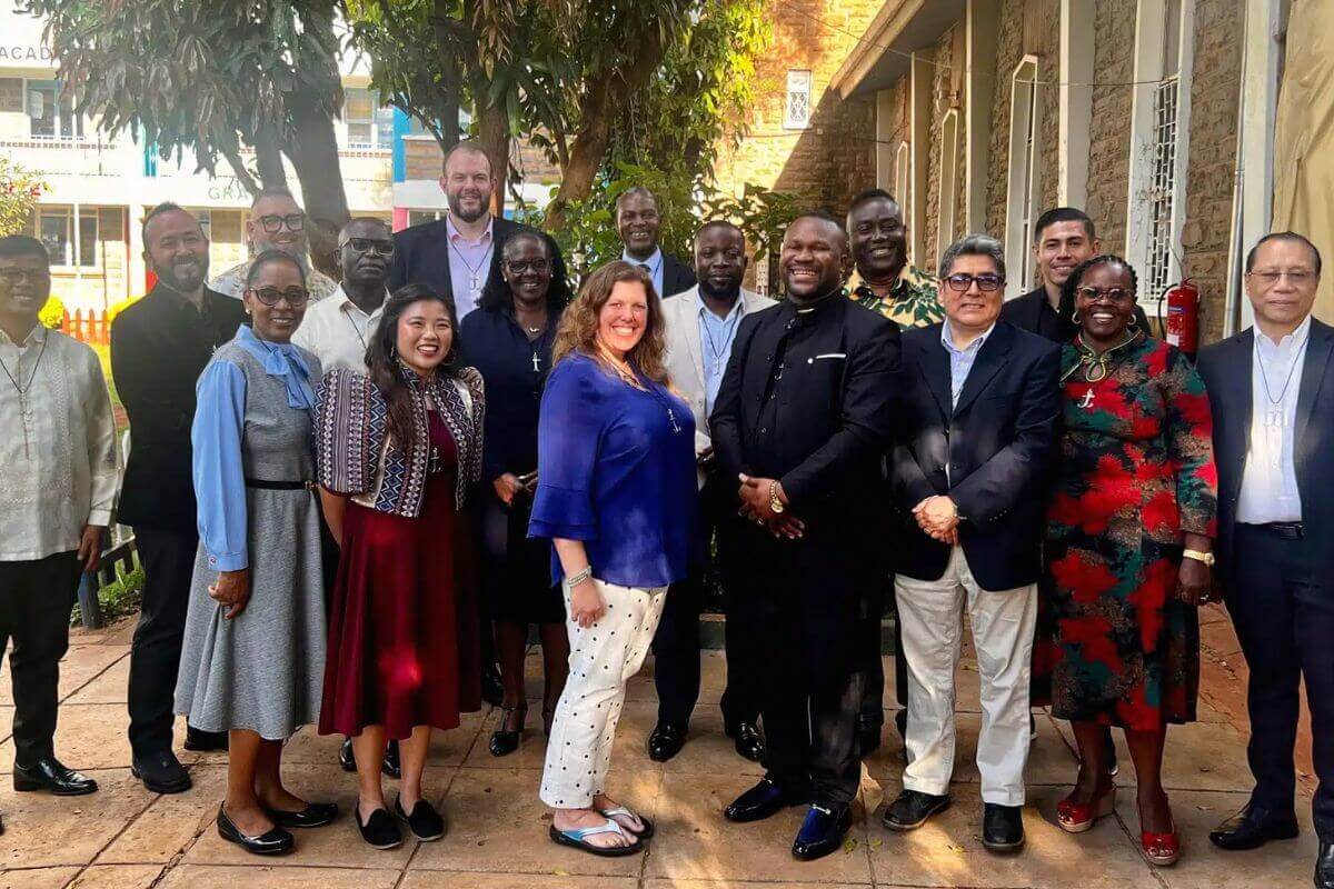 Newly commissioned missionaries, Lavington United Church, Nairobi, Kenya. April 8, 2026. Photo by Susan Clark.