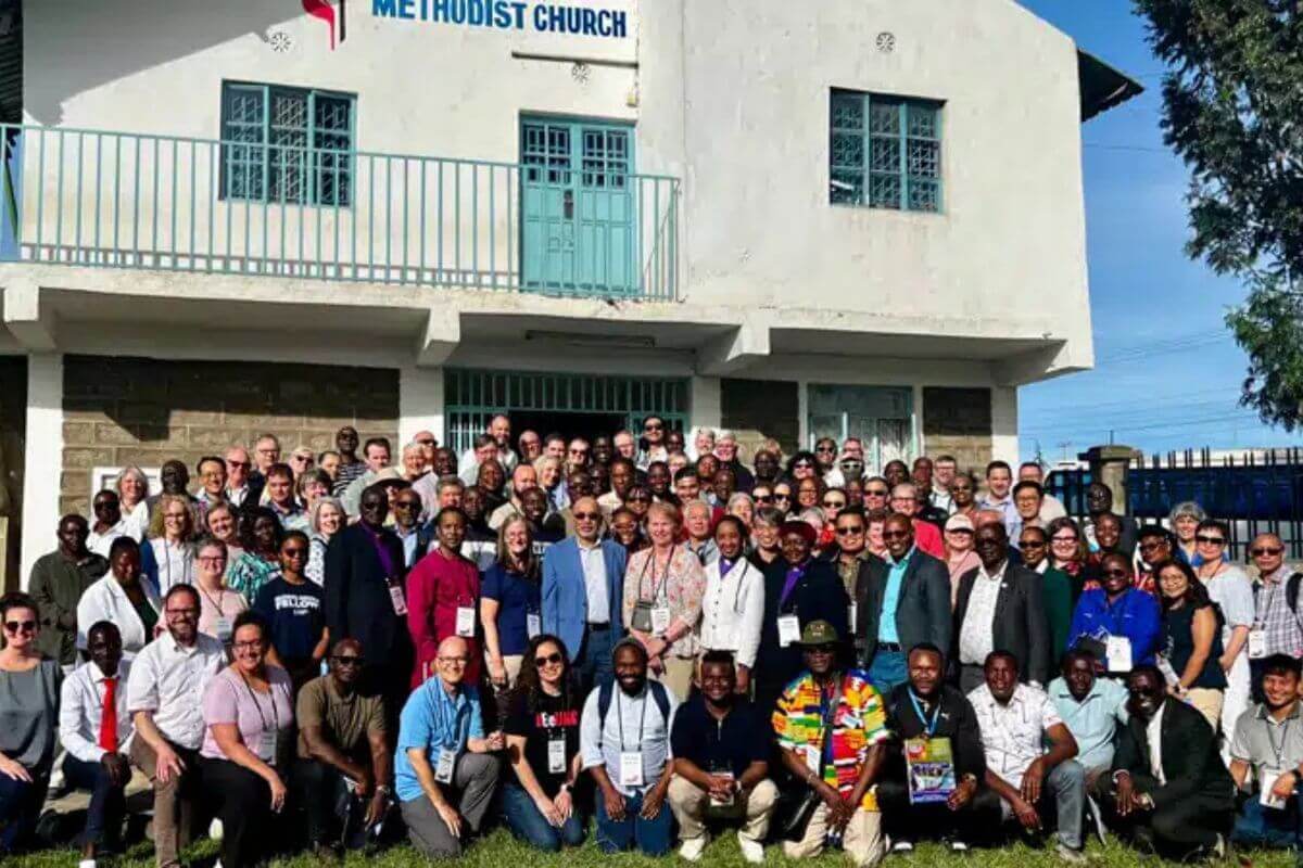 Board members for the General Boards of Higher Education and Ministry and Global Ministries met in Kenya for the first time and visited visited partner sites in Nairobi and Naivasha. Photo: Susan Clark
