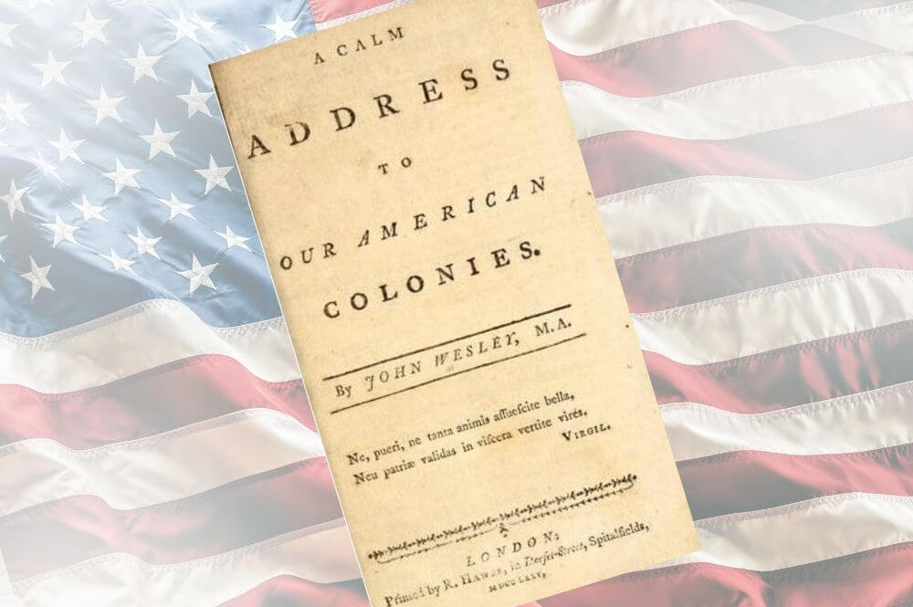 More than 250 years ago, John Wesley wrote “A Calm Address to Our American Colonies” in an attempt to persuade the restless colonists not to rebel against Great Britain. Dr. Ashley Boggan and the Rev. Andy Oliver examine what Wesley’s warnings against false liberty, propaganda, rupture and moral decay mean for United Methodists today.