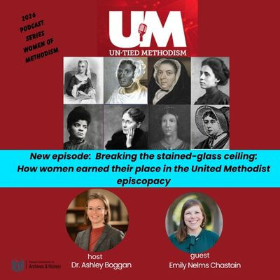 Dr. Ashley Boggan and the Rev. Dr. Emily Nelms Chastain discuss the leadership of Jean Audrey Powers and others whose persistence and strategy led to the election of the first women bishops.