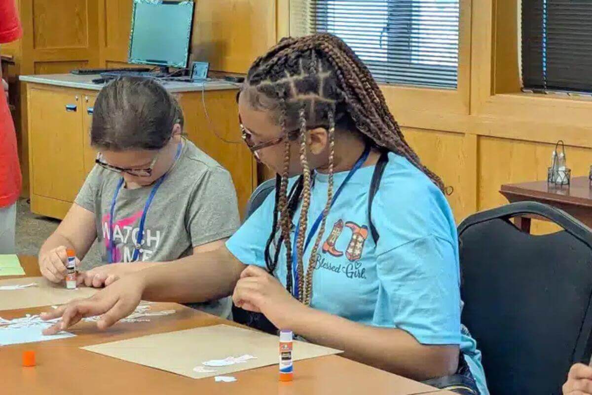 Event participants engage in small groups at the Arkansas Conference's Mission U, held at Hendrix College in 2025. The Black Church Initiative sponsored four youth to attend the event. Photo: Sandra Parham Turner