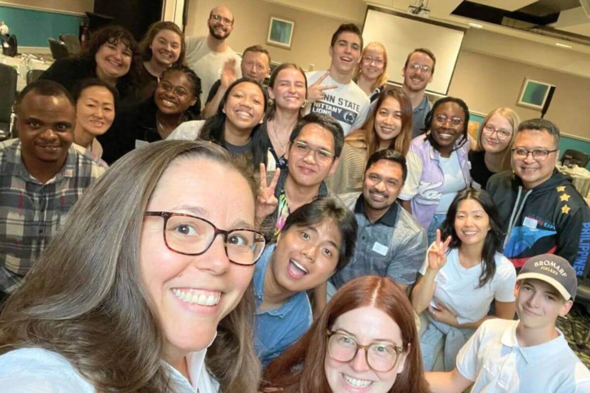 Photo: Members of the Young People’s Connectional Network board. Dublin, Ireland. July 2026