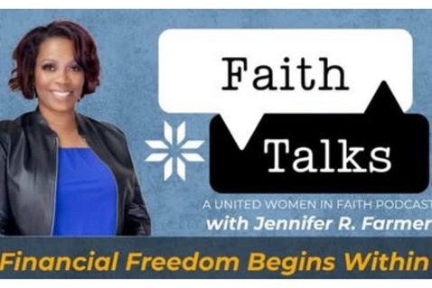 Join Jennifer R. Farmer and financial advisor Andrea Owen-Boyd on Faith Talks. Photo courtesy of UWF.