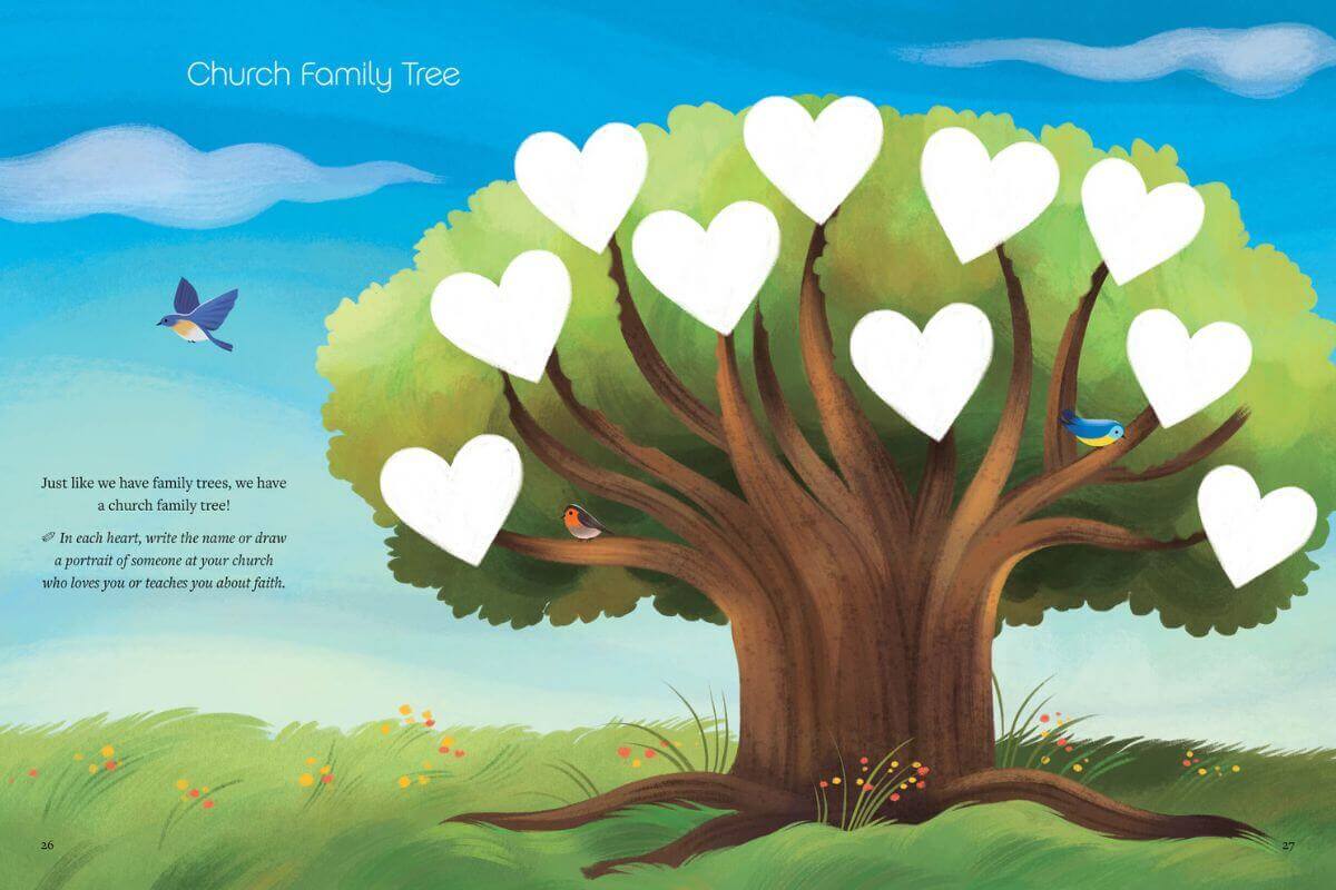 Church family tree graphic provided by Discipleship Ministries.