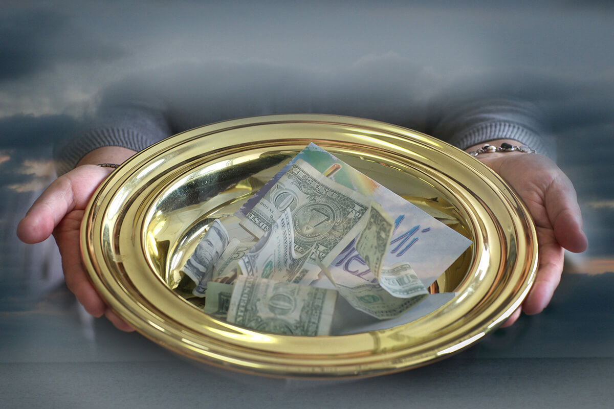 The board of The United Methodist Church’s finance agency on Aug. 21 heard a midyear review on the state of denominational finances. The news was generally positive. Photo illustration by Kathleen Barry, UM News. 