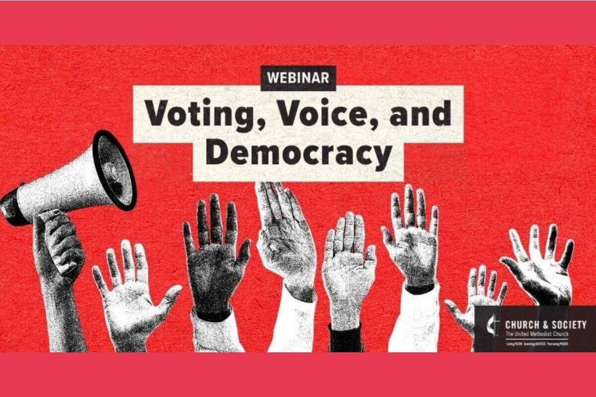 Webinar on Voting, Voice, and Democracy