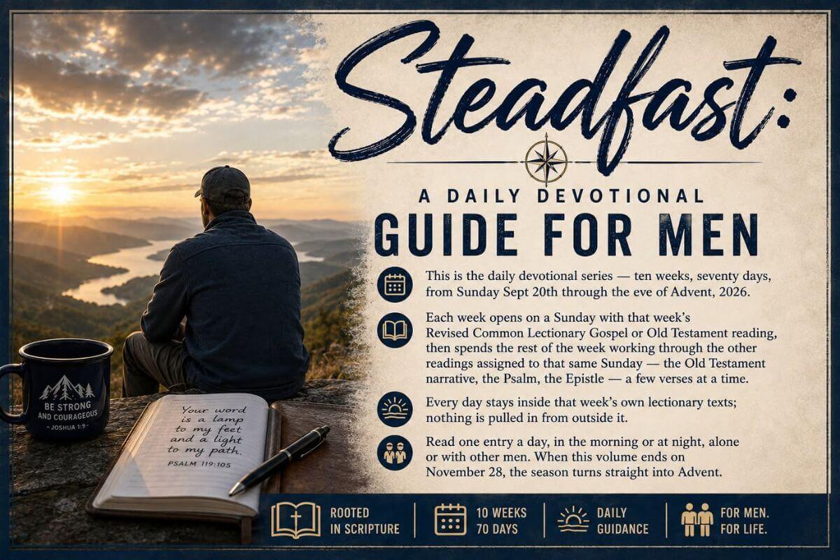 Devotionals available daily through the United Methodist Men app.