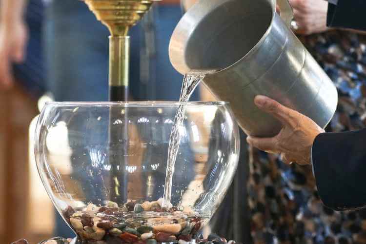 Baptismal waters