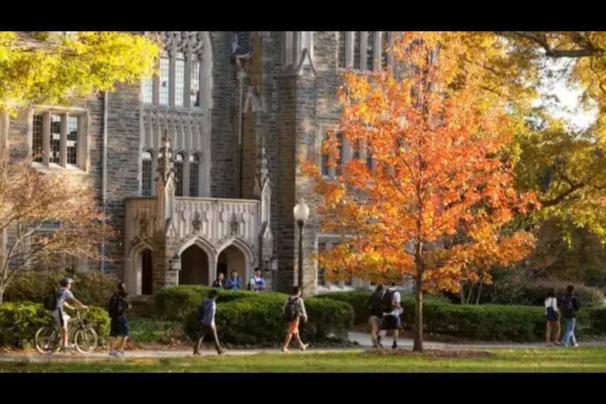 Duke West campus image provided by GBHEM.