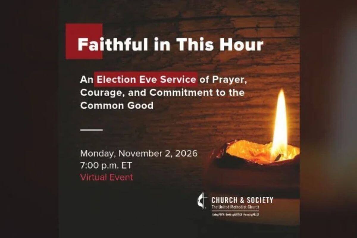 Join us Nov. 2 for a virtual service of prayer, discernment, and renewed commitment on the eve of the U.S. midterm elections.
